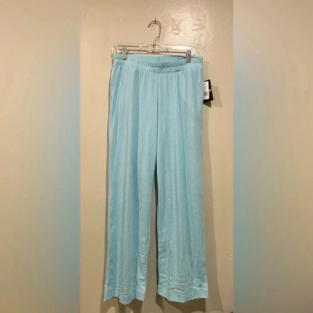 Maternity Cuddl Duds Light Blue Pajama Pants. Women’s Size Small. NWTS. - Picture 3 of 7